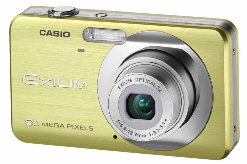 Casio EXILIM EX-Z80 GN Digitalkamera (8 Megapixel, 3-fach opt. Zoom, 2,6 Display) gruen
