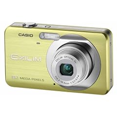 Casio EXILIM EX-Z80 GN Digitalkamera (8 Megapixel, 3-fach opt. Zoom, 2,6" Display) gr�n