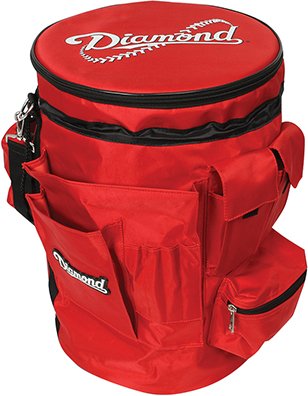 Diamond Sports Baseball/Softball Bucket Sleeve, Scarlet