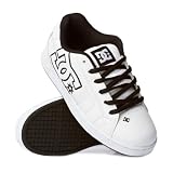 DC Men's Net Shoes - White / Black / Black (UK 11)