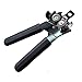 Handheld Deluxe Manual Can Opener with Strong Handled Grips, Black by Heritage Goods