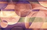 Plum Circles Wallpaper Border