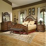 Wynwood 1861-Bedroom-QB-D-M-B-Set Reinosa Bedroom Set, Burnished
