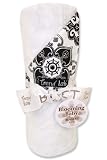 Trend Lab Receiving Blanket, Versailles Print Black