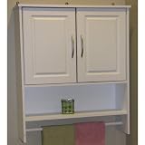 Wall Mount Bathroom Cabinet (White) (28.7H x 25W x 7.13D)