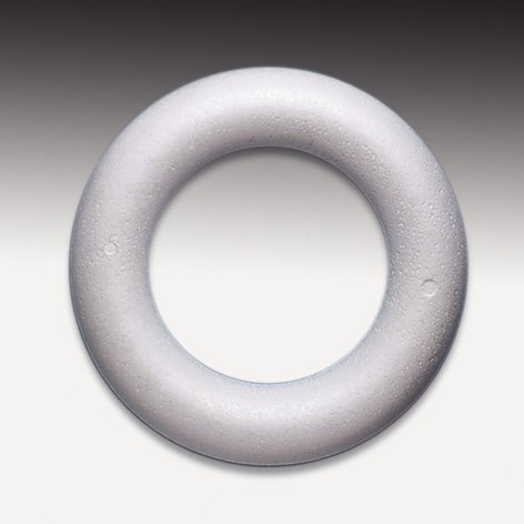 RAYHER - Styropor-Flachringe, 10 cm ø
