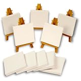 Mini Easel/Canvas Set For Starter Artists, Miniaturists, And Other Small Scale Applications