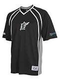 Majestic Florida Marlins #2 Hanley Ramirez Black Players T-shirt