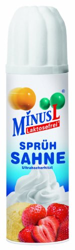 Minus L - Sprühsahne 'Laktosefrei' - 250 ML