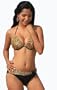 L229 Leopard Hide N Slide Bikini Top: M \ Bottom: S string bikinis