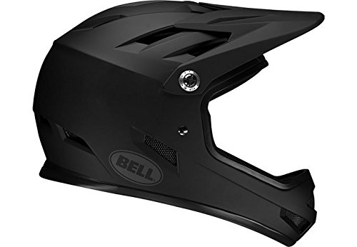 Bell sanction full face helmet (matte black, large)