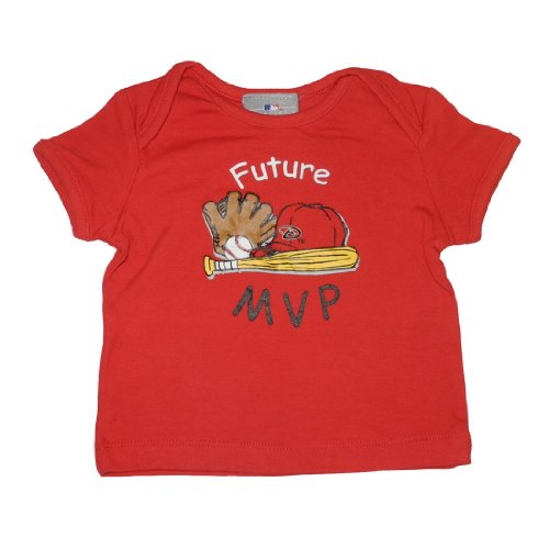 Infant / Baby MLB Arizona Diamondbacks My First Tee T-Shirt - Red (Size: 18)