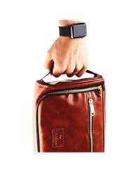 Apparel: Voted #1 Vogue Genuine Leather Toiletry Bag For Men & Women - Hanging Toiletries Organiser For Makeup, Cosmetic, Shaving, Travel Accessories - Portable Dopp Kitt will be Perfect for Use In Hotel, Airplane, Home, Bathroom, Household Storage- Ideal for Shaving Kit Supply, Makeup Cosmetic Beauty Vanity Case -Ideal Gift for him or her