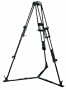 Manfrotto 525MVB 75mm Bowl 2-Stage Lightweight Aluminum Video Tripod (Black)