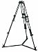 Manfrotto 525MVB 75mm Bowl 2-Stage Lightweight Aluminum Video Tripod (Black)
