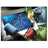 SRASCF - Block Printing Scratch-Foam Board, 9 x 12, 12 Sheets per Pack - Sold By the Pack