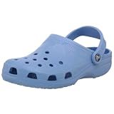 crocs Beach Clog,Light Blue,Large (M8-9W10-11)