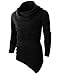 H2H Mens Casual Slim Fit Turtleneck Pullover Lightweight Long Sleeve Sweaters