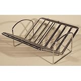 Expanding V-Shaped Roasting Rack Chrome