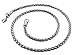 SILVERCLOSEOUT Stainless Steel Spiga Wheat Chain Necklace - 4.0MM (16