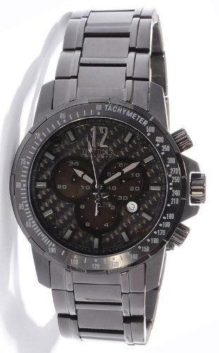 Invicta Men's 0349 Reserve Collection Speedway Chronograph Black Ion-Plated Stainless Steel Watch