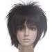 Brown Brunette Anime Costume Cosplay Short Length Cut Wig
