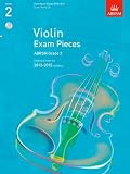 Violin Exam Pieces 20122015, ABRSM Grade 2, Score, Part & CD: Selected from the 2012-2015 syllabus (ABRSM Exam Pieces)