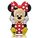I-need 3d Cartoon Mouse Soft Silicone Case Cover with 3d Anti-plus Minnie Pen for Ipod Touch 5/5g/5th Generation - RED