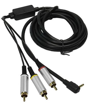 AV Composite Cable for Sony PSP 2000 / PSP 3000