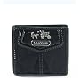 Coach Madison Op Art Signature Wallet Bag 43255 Black