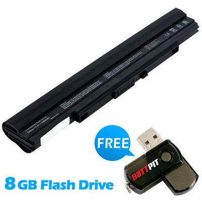 Battpit™ Laptop / Notebook Battery Replacement for Asus UL50Vt (4400mAh / 63Wh) with FREE 8GB Battpit™ USB Flash Drive