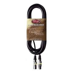 StudioSound Mikrofonkabel - Gelber Ring - 6 Meter - 1x XLR Male - 1x XLR Female