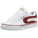 Duffs Gambler Vulk Women Sneaker, weiß / rot