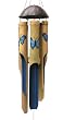 Cohasset 127 Medium Butterfly Wind Chime, Blue
