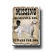 English Setter Husband Missing Reward Fridge Magnet No 1