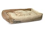 Tramps Lounger Cat Bed Tan