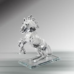 Crystal Horse Up - 4 1/3" #2002-54