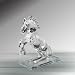 Crystal Horse Up - 4 1/3" #2002-54