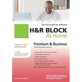 H&R Block At Home 2010 Premium & Business Federal + State + eFile  [Download] [OLD VERSION]