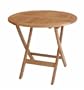 Anderson Teak TBF-031R Windsor 31-inch Round Picnic Folding Table