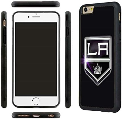 Fitted iPhone 6s / iPhone 6 Case Shell Los Angeles Kings Team style- with Tempered Glass Screen Protector