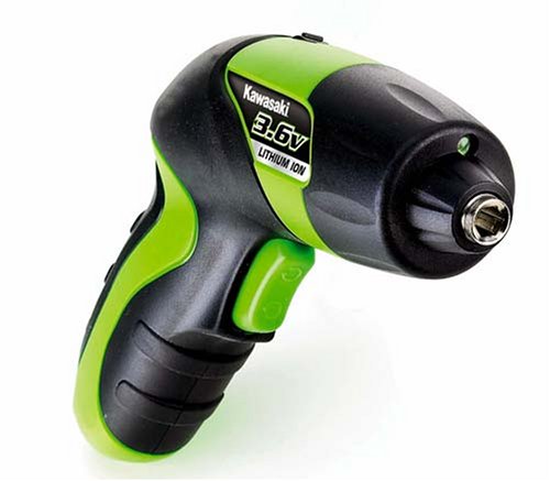 Kawasaki 840218 Black 3.6v Lithium-Ion Screwdriver Set