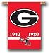 NCAA Georgia Bulldogs Championship Year Two-sided Banner