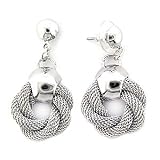 Fashion Jewelry - Dangling Mesh Earrings