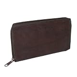 Zippered Long Credit Card Wallet