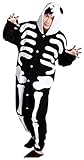 WOWcosplay Cosplay Halloween Romper Costume Party Pajamas Unisex Kigurumi Skull M