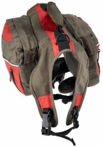 Henry and Clemmies Dog Backpack, Medium, Red