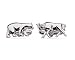 Jewelry : Sterling Silver Cuff Links