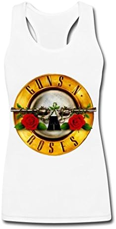 Lady's Summer Tank tops Gun N' Rose Gun Across Rose S