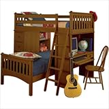 IMAGE OF Mission Loft Bed Finish: Cherry